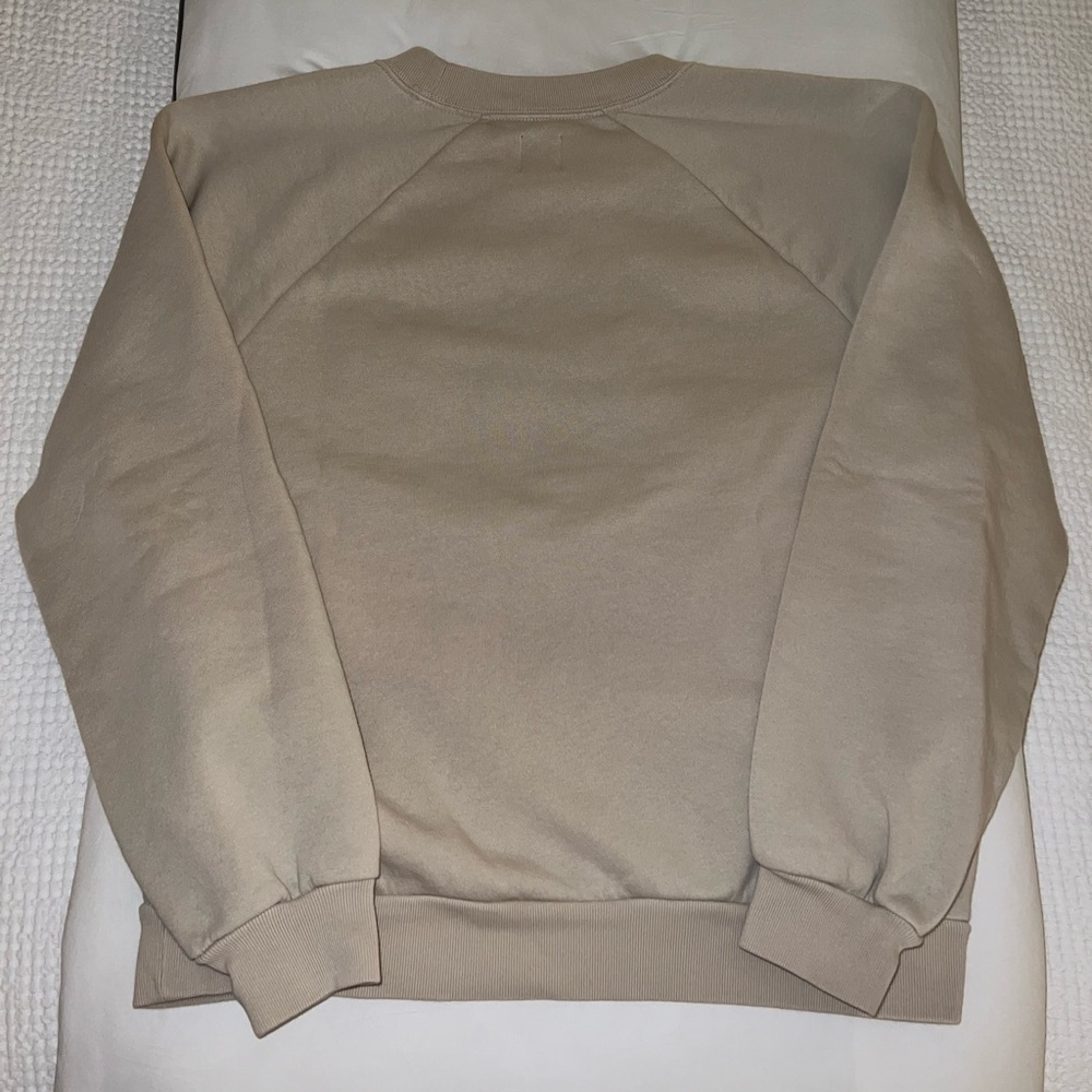 GAP Moonstone Beige Vintage Soft Raglan Sweatshirt - Picture 13 of 14